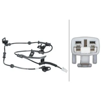 Capteur, vitesse de roue avant gauche HELLA 6PU 012 679-731