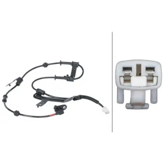Capteur, vitesse de roue avant droit HELLA 6PU 012 679-741