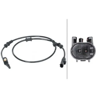 Capteur, vitesse de roue HELLA 6PU 012 679-871