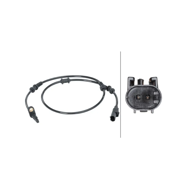 Capteur, vitesse de roue HELLA 6PU 012 679-871