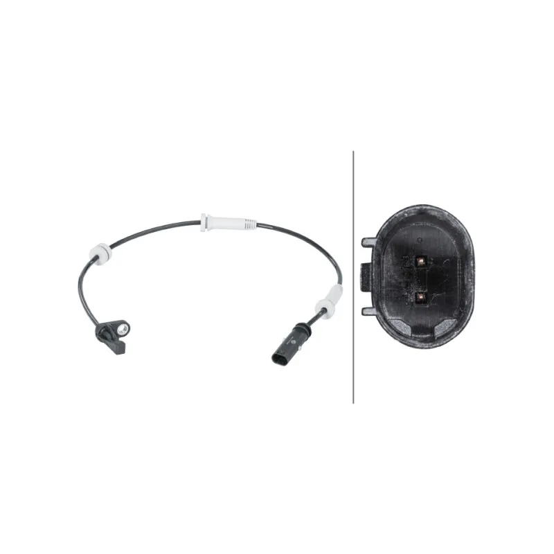 Capteur, vitesse de roue HELLA 6PU 012 679-891