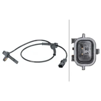 Capteur, vitesse de roue HELLA 6PU 012 679-911