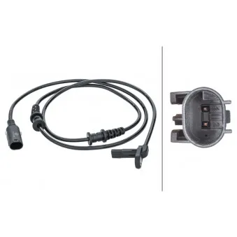 Capteur, vitesse de roue HELLA 6PU 012 679-951