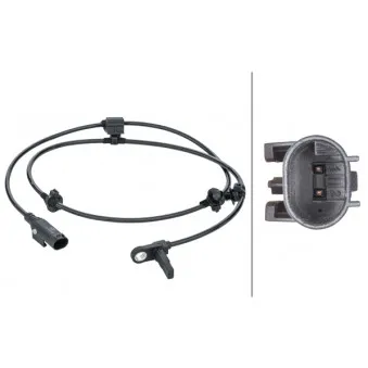 Capteur, vitesse de roue HELLA 6PU 012 679-961