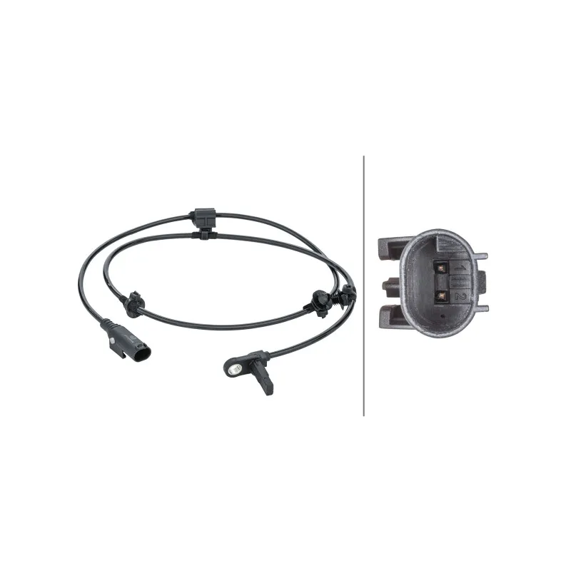 Capteur, vitesse de roue HELLA 6PU 012 679-961