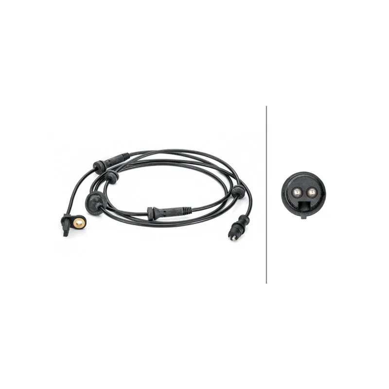 Capteur, vitesse de roue HELLA 6PU 012 806-401