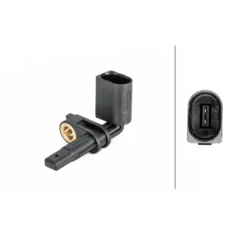 Capteur, vitesse de roue HELLA 6PU 012 806-411