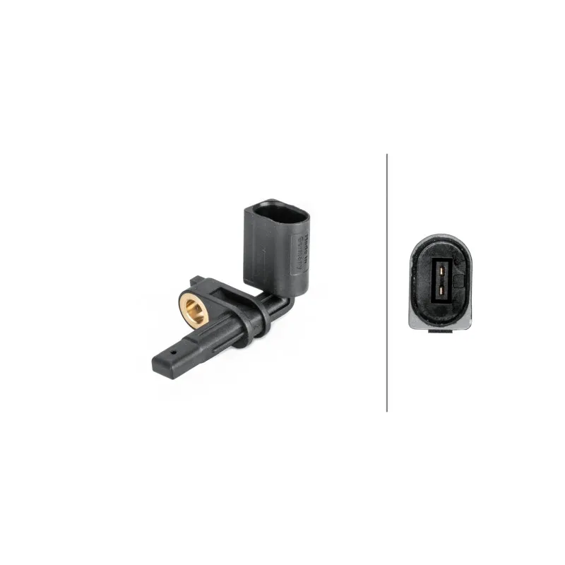 Capteur, vitesse de roue HELLA 6PU 012 806-411