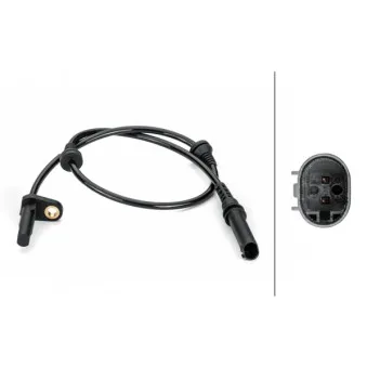 Capteur, vitesse de roue HELLA 6PU 012 806-471