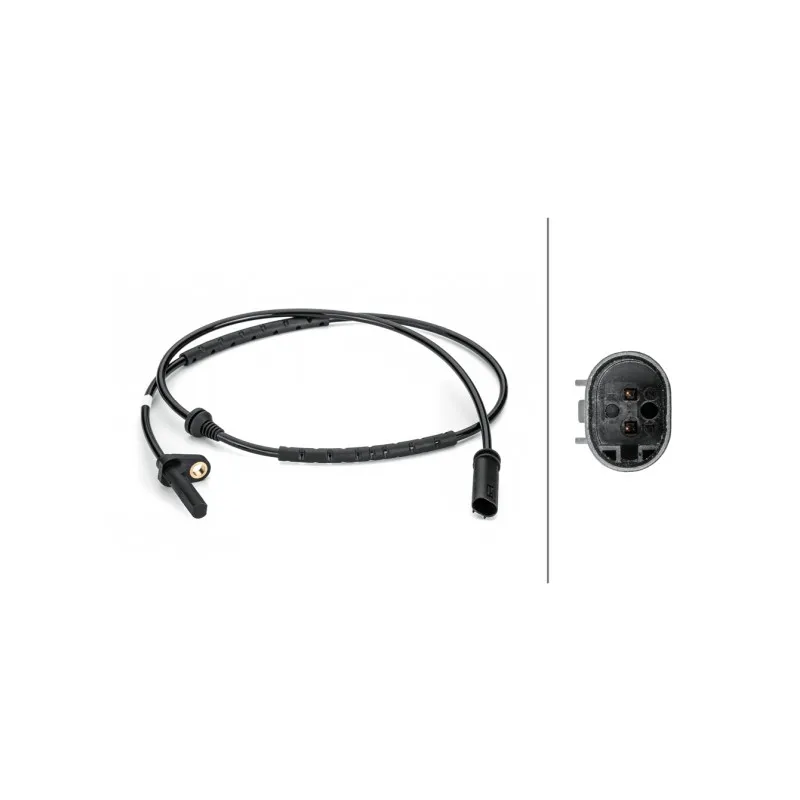 Capteur, vitesse de roue HELLA 6PU 012 806-481