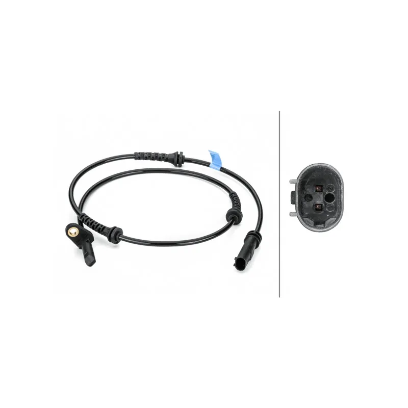 Capteur, vitesse de roue HELLA 6PU 012 806-491