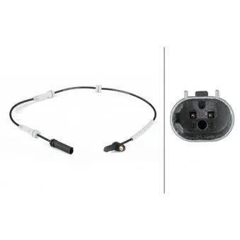 Capteur, vitesse de roue HELLA 6PU 012 806-601