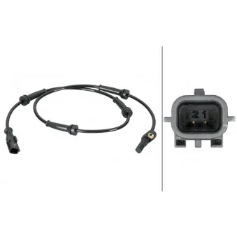 Capteur, vitesse de roue HELLA 6PU 012 806-631