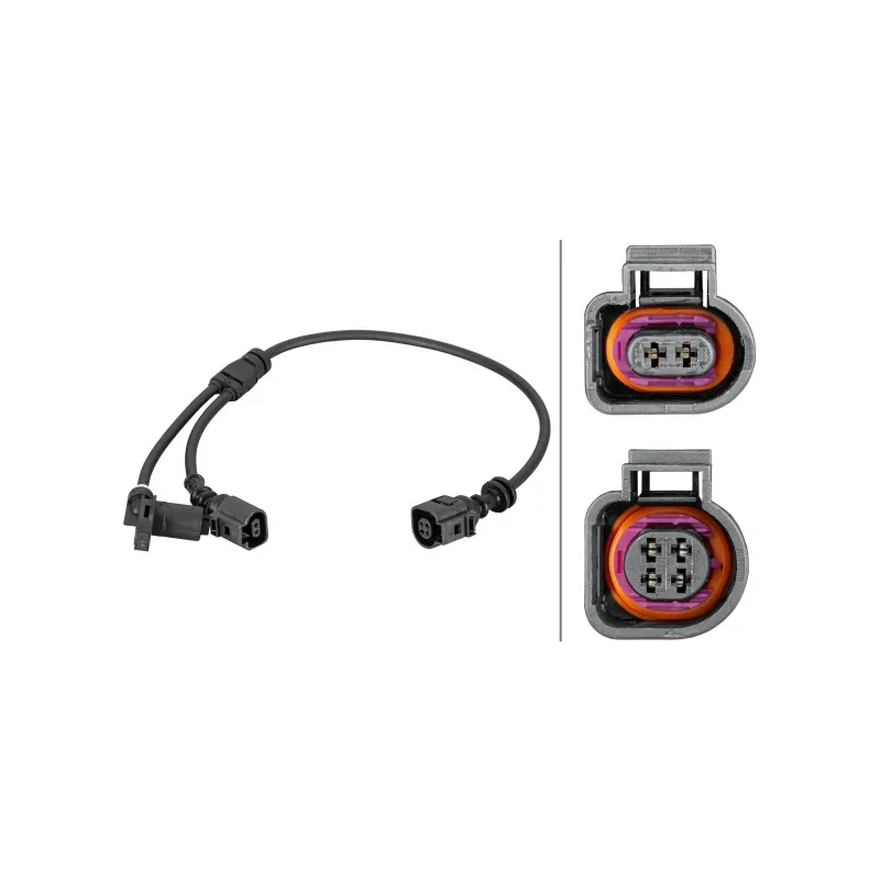 Capteur, vitesse de roue HELLA 6PU 012 806-661