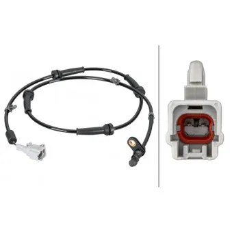 Capteur, vitesse de roue HELLA 6PU 012 806-731