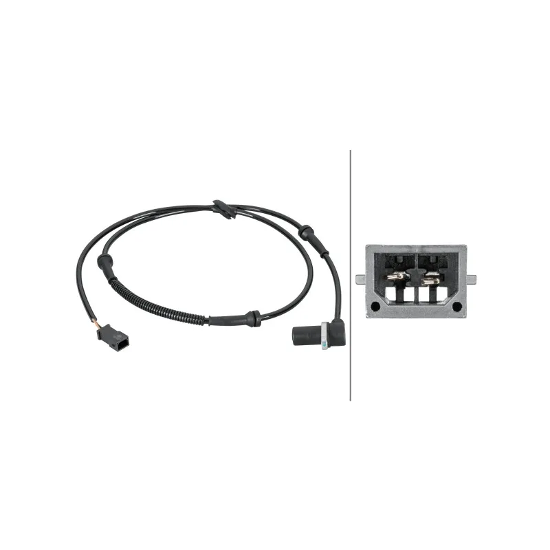 Capteur, vitesse de roue HELLA 6PU 012 806-831