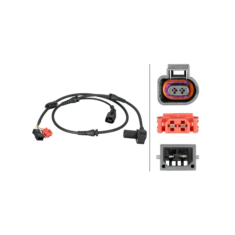 Capteur, vitesse de roue HELLA 6PU 012 806-841
