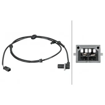 Capteur, vitesse de roue HELLA 6PU 012 806-891