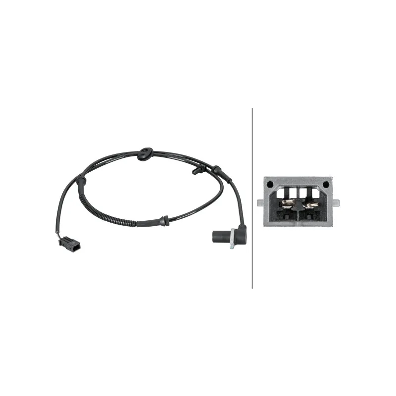Capteur, vitesse de roue HELLA 6PU 012 806-891