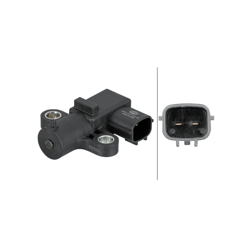 Capteur d'angle, vilebrequin HELLA 6PU 013 122-421