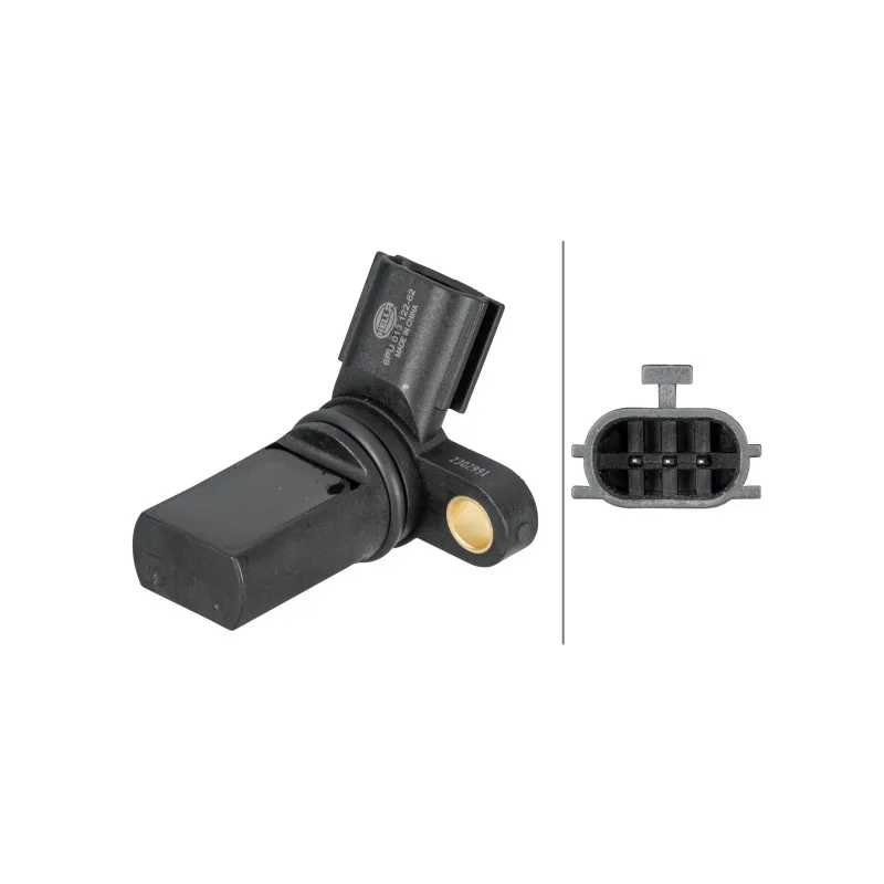 Capteur d'angle, vilebrequin HELLA 6PU 013 122-621