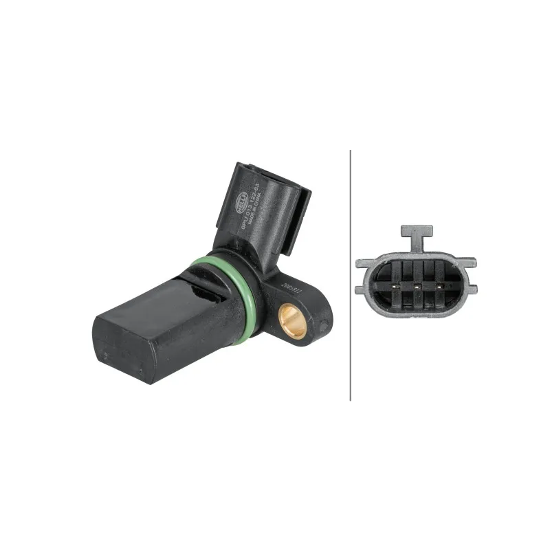 Capteur d'angle, vilebrequin HELLA 6PU 013 122-631