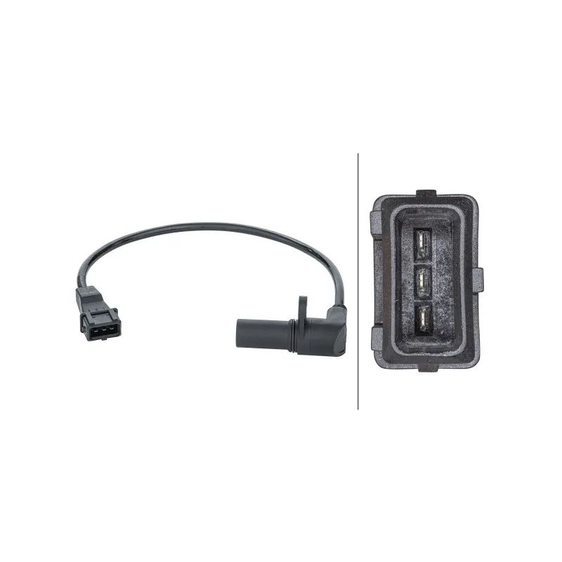 Capteur d'angle, vilebrequin HELLA 6PU 013 122-951