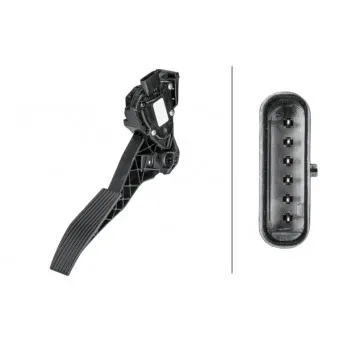 Capteur, position d'accelerateur HELLA 6PV 358 156-161