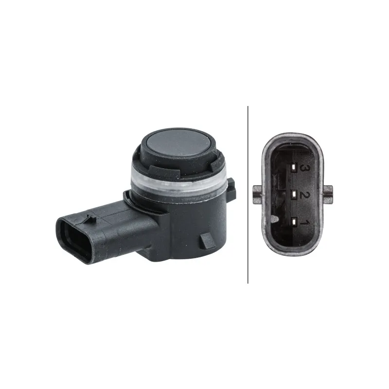 Capteur, aide au stationnement HELLA 6PX 358 141-261
