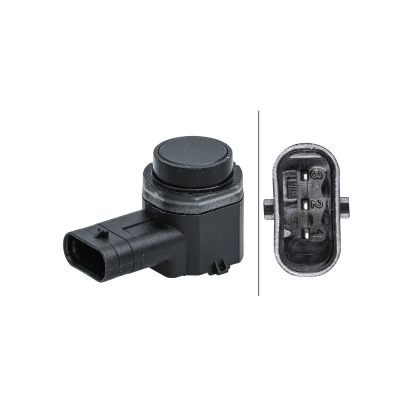 Capteur, aide au stationnement HELLA 6PX 358 141-341