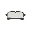 Jeu de 4 plaquettes de frein arrière HELLA 8DB 355 025-291 - Visuel 3
