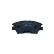 Jeu de 4 plaquettes de frein avant HELLA 8DB 355 025-741 - Visuel 3