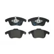 Jeu de 4 plaquettes de frein avant HELLA 8DB 355 037-781 - Visuel 2