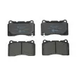 Jeu de 4 plaquettes de frein avant HELLA 8DB 355 039-151 - Visuel 2