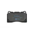 Jeu de 4 plaquettes de frein avant HELLA 8DB 355 039-151 - Visuel 3