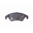 Jeu de 4 plaquettes de frein avant HELLA 8DB 355 040-621 - Visuel 3