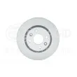Jeu de 2 disques de frein avant HELLA 8DD 355 126-531 - Visuel 2