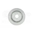 Jeu de 2 disques de frein arrière HELLA 8DD 355 126-581 - Visuel 2