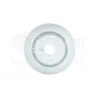 Jeu de 2 disques de frein arrière HELLA 8DD 355 126-641 - Visuel 2