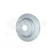 Jeu de 2 disques de frein arrière HELLA 8DD 355 126-641 - Visuel 3
