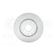 Jeu de 2 disques de frein avant HELLA 8DD 355 126-981 - Visuel 2