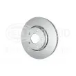 Jeu de 2 disques de frein avant HELLA 8DD 355 126-981 - Visuel 3