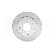 Jeu de 2 disques de frein arrière HELLA 8DD 355 131-831 - Visuel 2