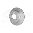 Jeu de 2 disques de frein arrière HELLA 8DD 355 131-831 - Visuel 3