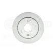 Jeu de 2 disques de frein arrière HELLA 8DD 355 131-931 - Visuel 2