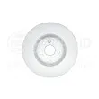 Jeu de 2 disques de frein avant HELLA 8DD 355 131-961 - Visuel 2