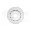 Jeu de 2 disques de frein arrière HELLA 8DD 355 132-181 - Visuel 2
