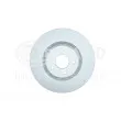 Jeu de 2 disques de frein avant HELLA 8DD 355 132-291 - Visuel 2