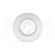 Jeu de 2 disques de frein arrière HELLA 8DD 355 132-301 - Visuel 2