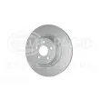 Jeu de 2 disques de frein arrière HELLA 8DD 355 132-321 - Visuel 3